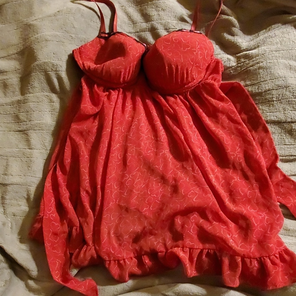 Morgan Taylor 3x red heart teddy